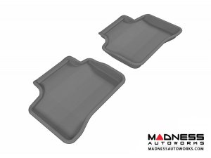 Mercedes Benz GLK-Class Floor Mats (Set of 2) - Rear - Gray by 3D MAXpider